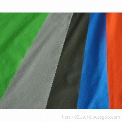380T 20x20D nylon DTY ripstop fabric, waterproof for skin coat fabric